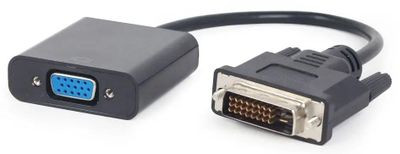 Переходник DVI NingBo DVI-D (m) - VGA (f), GOLD , 0.23м
