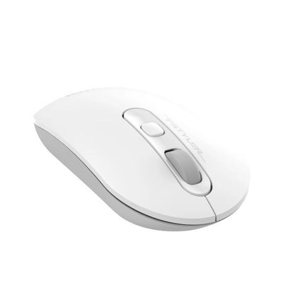 Мышь A4TECH Fstyler FG20, оптическая, беспроводная, USB, белый [fg20 white]