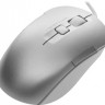 Мышь A4TECH Fstyler FM26, оптическая, проводная, USB, серебристый и белый [fm26 usb (icy white)]