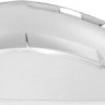 Мышь A4TECH Fstyler FM26, оптическая, проводная, USB, серебристый и белый [fm26 usb (icy white)]