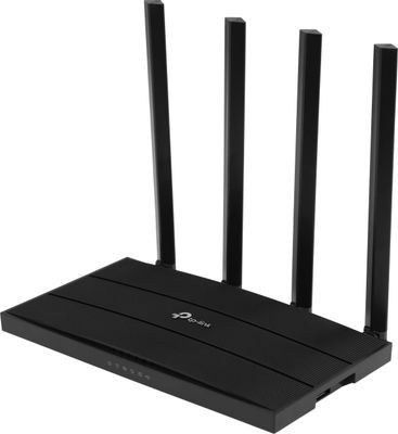 Wi-Fi роутер TP-LINK Archer C6U, AC1200, черный
