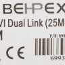 Кабель DVI DVI-D (m) - DVI-D (m), GOLD , ферритовый фильтр , 3м, черный