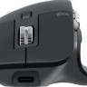 Мышь Logitech MX Master 3S, оптическая, беспроводная, USB, графитовый [910-006565]