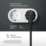 Сетевой фильтр Defender ES, 3м, черный [99485]