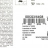 Карта памяти microSDXC UHS-I U3 Kingston Canvas Go! Plus 64 ГБ, 170 МБ/с, Class 10, SDCG3/64GB, 1 шт., переходник SD