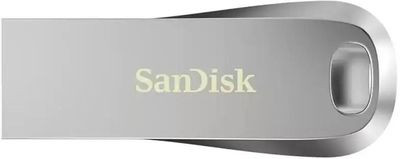 Флешка USB Sandisk Ultra Luxe 256ГБ, USB3.0, серебристый [sdcz74-256g-g46]
