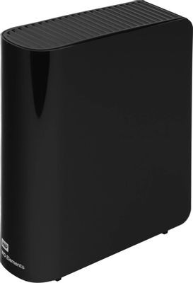 Внешний диск HDD WD Elements Desktop WDBWLG0160HBK-EESN, 16ТБ, черный