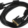 Кабель NingBo DVI-D (m) - DVI-D (m), 3м, ф/фильтр, черный