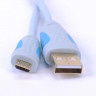 Кабель USB2.0 VENTION VAS-A04-S025, USB 2.0 A(m) - micro USB B (m), круглое, 0.25м