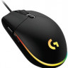 Мышь Logitech G102 LightSync, игровая, оптическая, проводная, USB, черный [910-005823]
