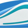 Мышь Logitech M187, оптическая, беспроводная, USB, голубой и белый [910-002733]