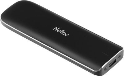 Внешний диск SSD NETAC ZX NT01ZX-500G-32BK, 500ГБ, черный