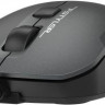 Мышь A4TECH Fstyler FM26S, оптическая, проводная, USB, серый и черный [fm26s usb (smoky grey)]