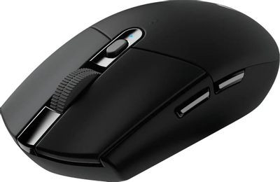 Мышь Logitech G304 Lightspeed, игровая, оптическая, беспроводная, USB, черный [910-005286]