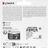 Карта памяти SDXC UHS-I U3 Kingston Canvas Select Plus 128 ГБ, 100 МБ/с, Class 10, SDS2/128GB, 1 шт., без адаптера